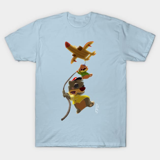 Talespin T-Shirt by davidpavon